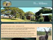 Tablet Screenshot of moonlight-lodge.co.za
